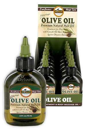 DIFEEL 99% Natural Premium Hair Oil- Olive (2.5oz)